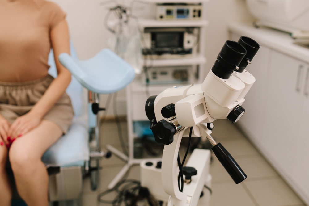 Badanie USG kobiety u Ginekologa